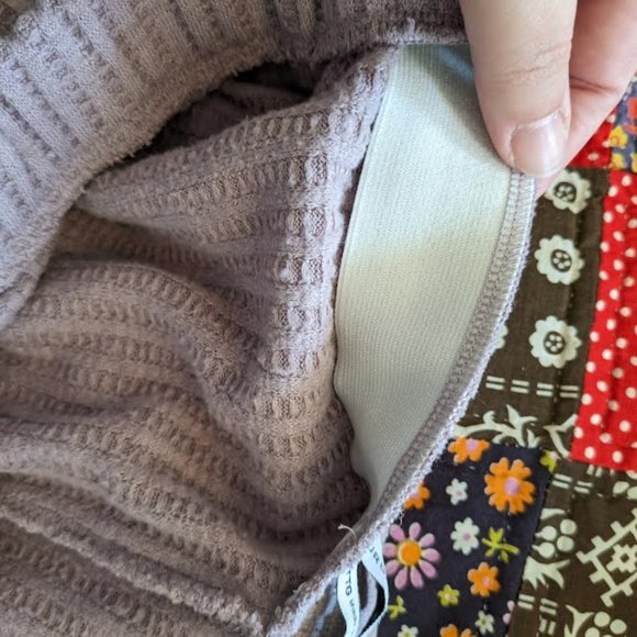 Urban Outfitters Lilac Waffle Knit Pants Size XXL - Picture 3 of 9